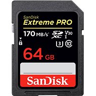Paměťová karta SanDisk SDXC 64GB Extreme Pro