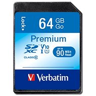 Paměťová karta Verbatim SDXC 64GB Premium