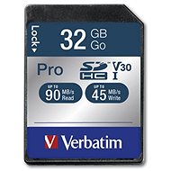 Paměťová karta Verbatim SDHC 32GB Pro