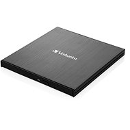 Externí vypalovačka VERBATIM Blu-Ray Slimline Ultra HD 4K USB 3.2 Gen 1 (USB-C)