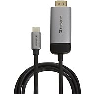 Redukce VERBATIM USB-C TO HDMI 4K ADAPTER - USB 3.1 GEN 1/ HDMI, 1.5 m