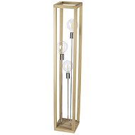 Stojací lampa KAGO 3xE27/60W/230V matný dub - Stojací lampa