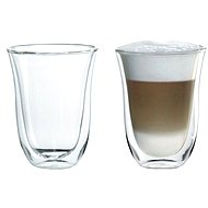 Sklenice na teplé nápoje De'Longhi Sada sklenic 2ks Latte macchiato - Sklenice na teplé nápoje