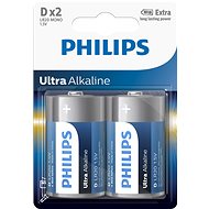 Philips LR20E2B 2ks v balení - Jednorázová baterie