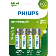 Nabíjecí baterie Philips R6B4A210 4 ks v balení - Nabíjecí baterie