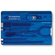 Multitool Victorinox Swiss Card Classic Translucent modrý