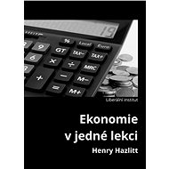 Ekonomie v jedné lekci - Elektronická kniha