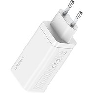 Nabíječka do sítě Eloop Orsen GaN 65W Charger Dual USB-C + USB-A White - Nabíječka do sítě