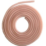 ELPINIO ochrana kabelu spirála - světle růžová - Organizér kabelů