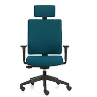 EMAGRA BUTTERFLY modrá - Kancelářská židle
