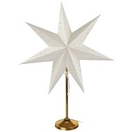 EMOS hvězda papírová se zlatým stojánkem, 45 cm, vnitřní - Vánoční osvětlení