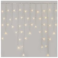 EMOS LED Christmas Icicles, 5m, Indoor and Outdoor, Warm White, Remote Control, Programs, Timer - Light Chain