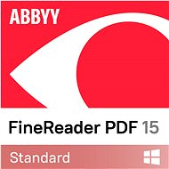 ABBYY FineReader PDF 15 Standard, 1 year (electronic license) - Office Software