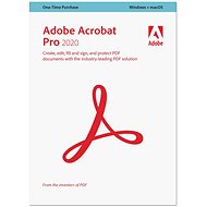 Kancelářský software Adobe Acrobat Pro 2020, Win/Mac, CZ (elektronická licence)