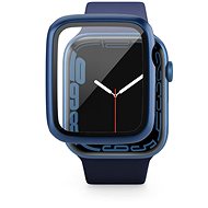 Epico Glass Case Apple Watch 7 (45 mm) - blue metallic - Ochranný kryt na hodinky