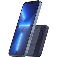 Powerbanka Epico 4200mAh MagSafe kompatibilní bezdrátová power banka - modrá