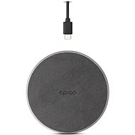 Bezdrátová nabíječka Epico Wireless Charger 10W/7.5W/5W - černá (s adaptérem)