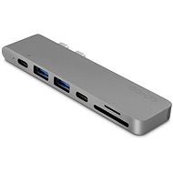 Epico Hub Pro s rozhraním USB-C pro notebooky a tablety - vesmírně šedý - Replikátor portů