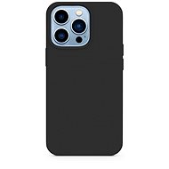 Epico Silikonový kryt na iPhone 13 mini s podporou uchycení MagSafe - černý - Kryt na mobil