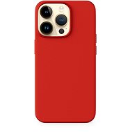 Epico silikonový kryt pro iPhone 14 s podporou uchycení MagSafe - červený - Kryt na mobil