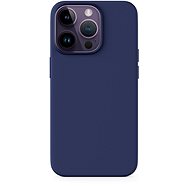 Epico silikonový kryt pro iPhone 14 Pro Max s podporou uchycení MagSafe - modrý - Kryt na mobil