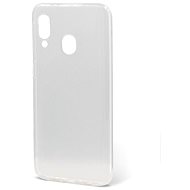 Kryt na mobil Epico Ronny Gloss pro Samsung Galaxy A40 - bílý transparentní