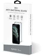 Ochranné sklo Epico Anti-Bacterial 3D+ Glass iPhone XR / 11 - černé - Ochranné sklo