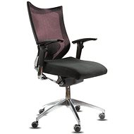 SPINERGO Office vínová - Kancelářská židle