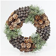 EUROLAMP Wreath with pine cones - Christmas Wreath