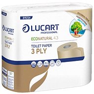 Eko toaletní papír Lucart Econatural 4.3 - toaletní papír 30 m, 4 ks - Eko toaletní papír