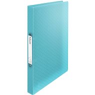 ESSELTE Colour Breeze dvoukroužkové, transparentní modré - Desky na dokumenty