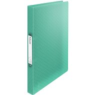 ESSELTE Colour Breeze dvoukroužkové, transparentní zelené - Kroužkové desky