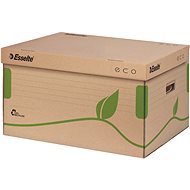 ESSELTE ECO 43.9 x 24.2 x 34.5 cm, hnědo/zelená - 1ks v balení - Archivační krabice