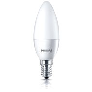 Philips LED Candle 4-25W, E14, 2700K, Milk - LED Bulb