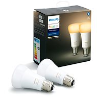 LED žárovka Philips Hue White Ambiance 6W E27 set 2ks - LED žárovka