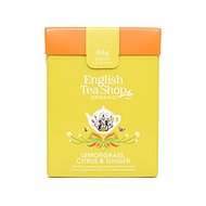 English Tea Shop Papír krabička Citronová tráva, zázvor a citrusy, 80 gramů, sypaný čaj - Čaj