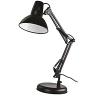 EMOS Stolní lampa DUSTIN na žárovku E27, černá - Stolní lampa