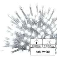 EMOS Standard LED spojovací řetěz blikající – rampouchy, 2,5 m, venkovní, studená bílá - Světelný řetěz