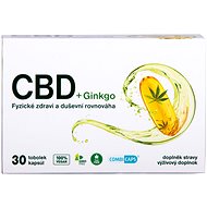 Favea CBD + Ginkgo 30kapslí - Jinan dvoulaločný