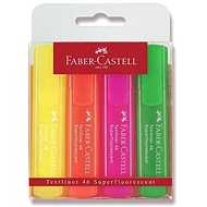 Faber-Castell  Textliner 1546 - sada 4 barev