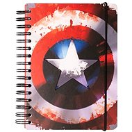 Marvel - Captain America - zápisník