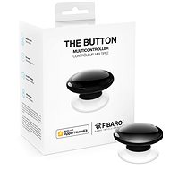 FIBARO The Button černý Apple HomeKit - Chytré bezdrátové tlačítko
