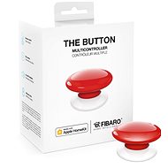 FIBARO The Button červený Apple HomeKit - Chytré bezdrátové tlačítko