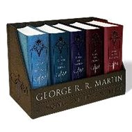 Game of Thrones Leather Cloth Boxed Set: A Game of Thrones / A Clash of Kings / A Storm of Swords /  - Kniha