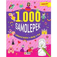 1000 samolepek princezny: Zábavné luštění, úkoly, hry - Kniha