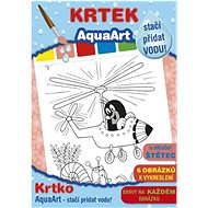 AquaArt Krtek - omalovánka: Stačí přidat vodu! - Kniha