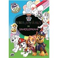 Coloring with stickers Tlapková patrola - Colouring Book