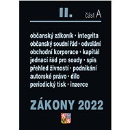 Zákony II A/2022 – Občanský zákoník - Kniha