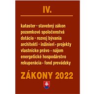 Zákony IV 2022 – stavebné zákony a predpisy - Kniha