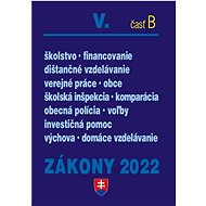 Zákony V-B/2022 – školstvo • obce - Kniha